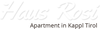 Haus Rosi Kappl
